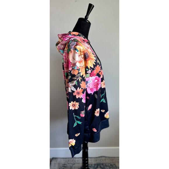 Lunafide Flower Reign Pullover Hoodie and Matching Legging Lounge Set Size S/M - Picture 3 of 12